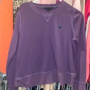 Brooks Brother’s cropped sweatshirt